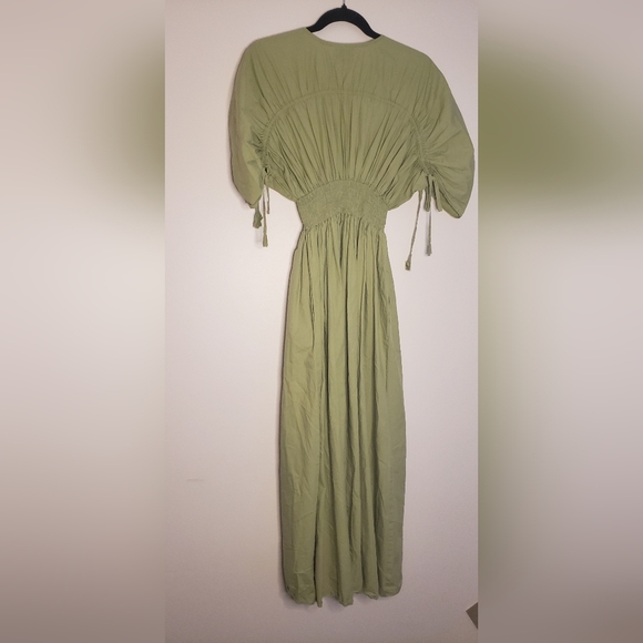 MISA Los Angeles Marianna dress green - Picture 7 of 11